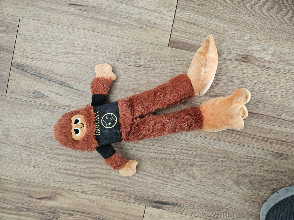 Grrrr the monkey, intact